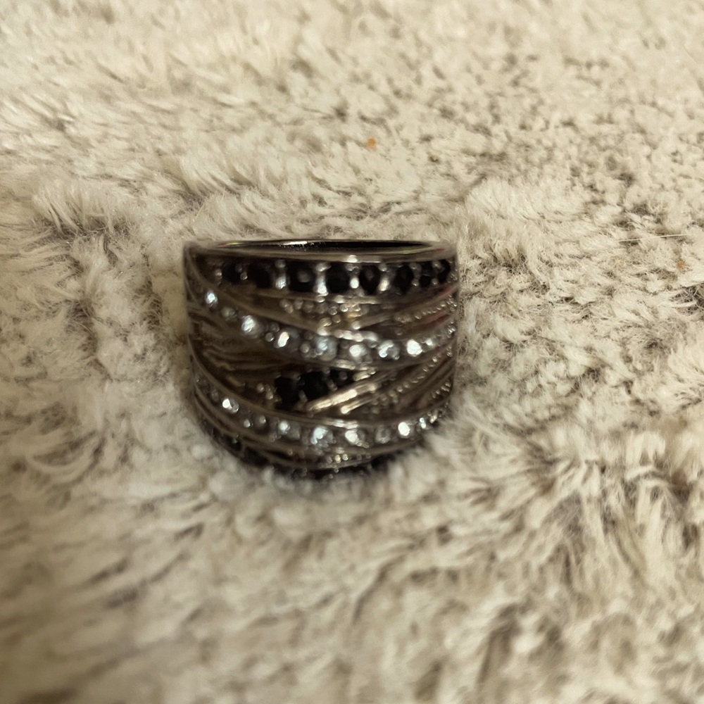 Faux Silver Ring